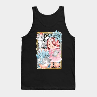 Cat Lover's Home Tank Top